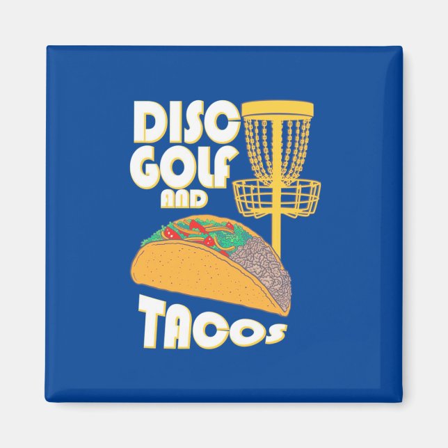 Imã Golfe De Disco E Tacos (Frente)