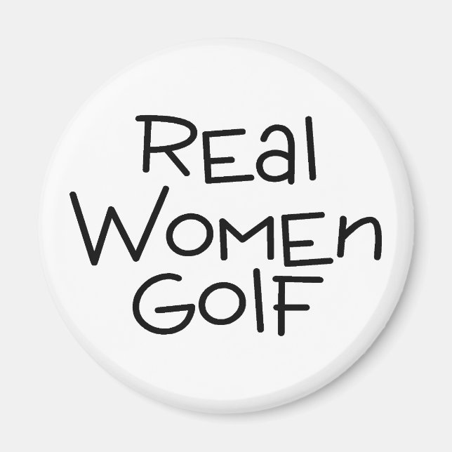 Imã Golfe de Mulheres Reais (Frente)