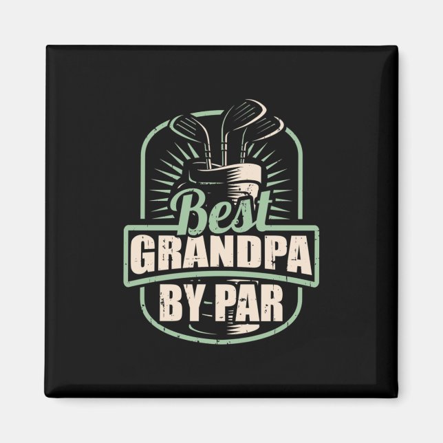Imã Golfer Best Avô De Par (Frente)