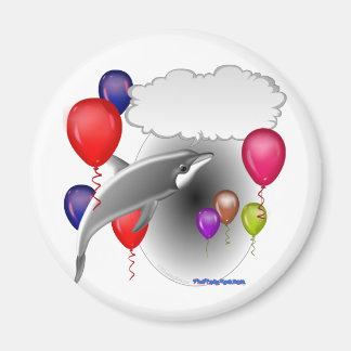 Imã Golfinho festa de aniversário que fala