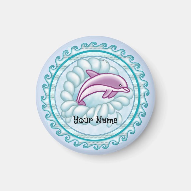 Imã Golfinho Splash (Frente)