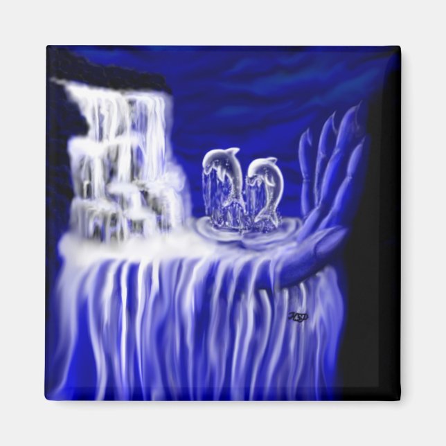 Imã Golfinhos, Mão do Tempo (Frente)