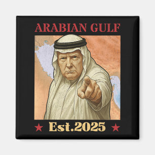 Imã Golfo Arábico Trump 2025 - Golfo Trump Engraçado D