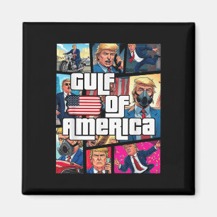 Imã Golfo Da América Dos Eua Trump Saudação Do Patrio