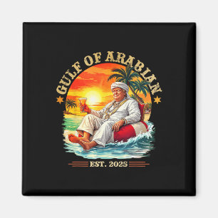 Imã Golfo De Árabe No Leste De 2025 Funny Trump Vintag