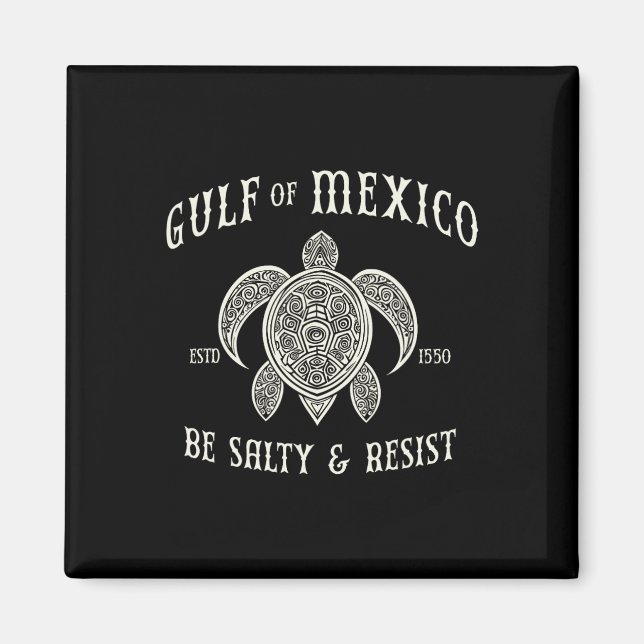 Imã Golfo Do México É Salgado E Resiste 1 (Frente)