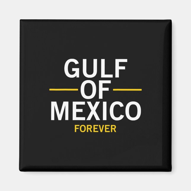 Imã Golfo Do México Orgulhosamente Mexicano Para Sempr (Frente)