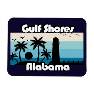 Ímã Golfo Shores Beach Alabama