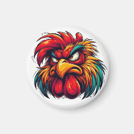 Imã "Gomer the Infuriated Rooster" Magnet