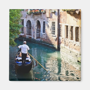 Imã Gondola em Veneza Itália