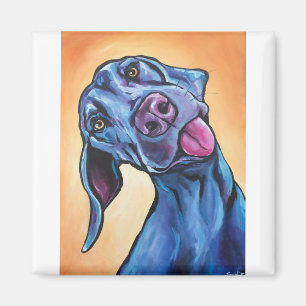 Imã Goofy Weimaraner
