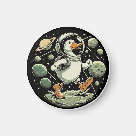Imã "Goose in Space" Magnet