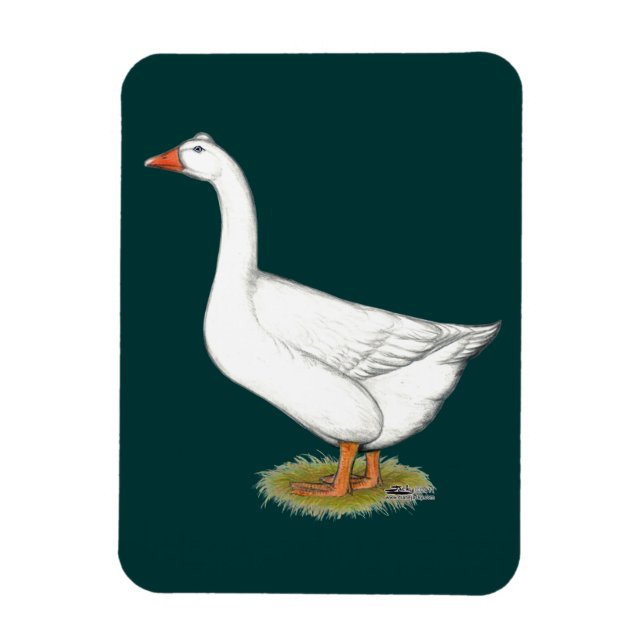 Ímã Goose Roman Tufted (Vertical)