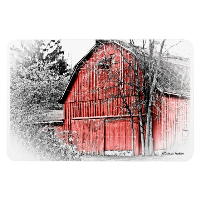 Ímã Gorgeous Red Barn (Horizontal)