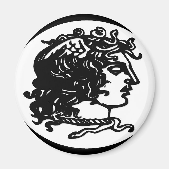 Imã Gorgon/Medusa (Frente)