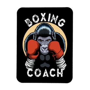 Ímã Gorilla Boxing Coach - Treinador em Esporte