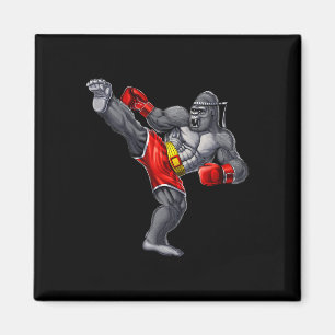Imã Gorilla Muay Thai Boxe Caratê Kickboxing Artes Mar