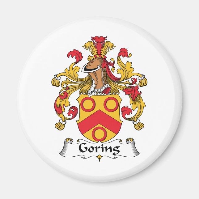 Imã Goring Family Crest (Frente)