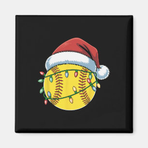 Imã Gorro de Natal Softll Ll Papai Noel Luzes de Natal