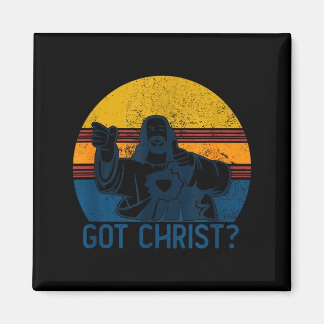 Imã Got Buddy A Christ Christmas Cool Jesus Religious  (Frente)