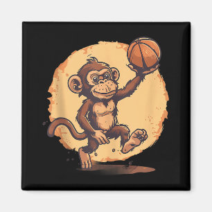 Imã Gota de Desenho do Jogador de Basquete de Trabalho