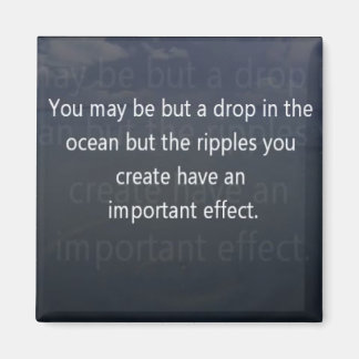 Imã gota no ímã oceânico