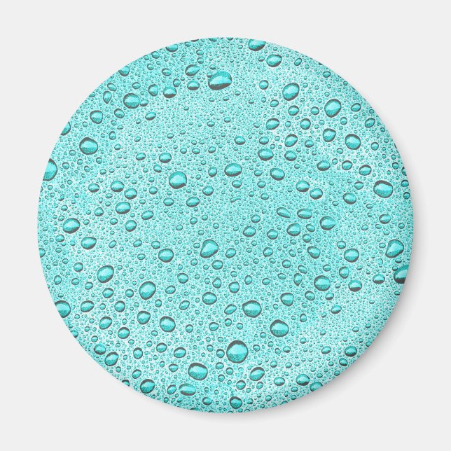 Imã Gotas aquamarinas (Frente)