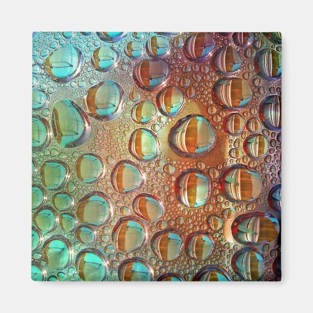 Imã Gotas Arco-Íris (Frente)