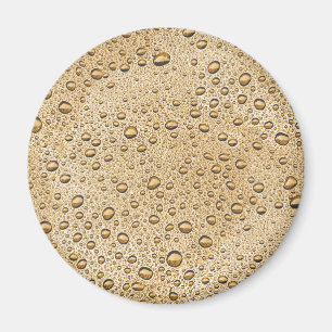 Imã Gotas de água Dourados