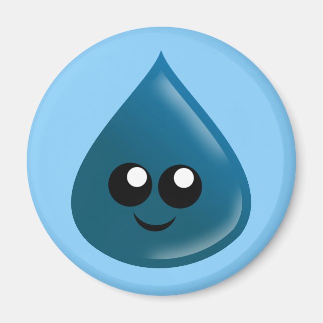 Imã Gotas de chuva, Gotas de rasgão, Gotas de água (Frente)