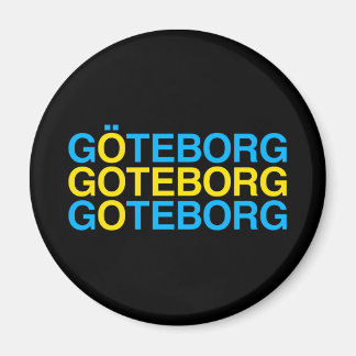 Imã GOTEBORG Bandeira sueca