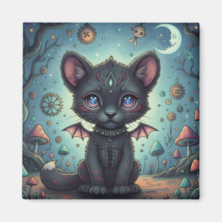Imã Gótica Fantasy Baby KitBat