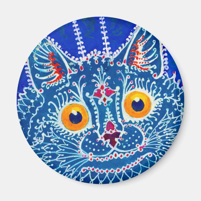 Imã Gótico Azul (Frente)