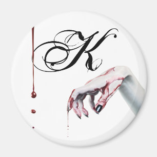 Imã Gótico de vampiro de sangue do Magnet personalizad