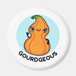 Imã Gourd Gourd Veggie Pun