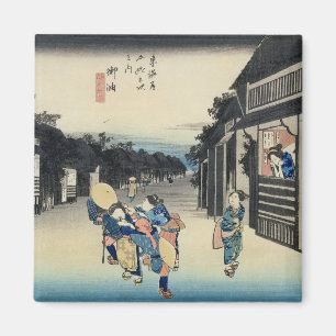 Imã Goyu: Garçonetes solicitando viajantes