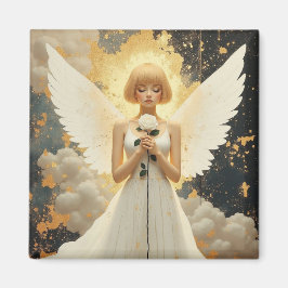 Imã Graça Celestial | Anjo Bonito e Rosa