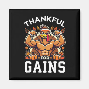 Imã Graças Aos Ganhos - Ação De Graças, Engraçado Gym 