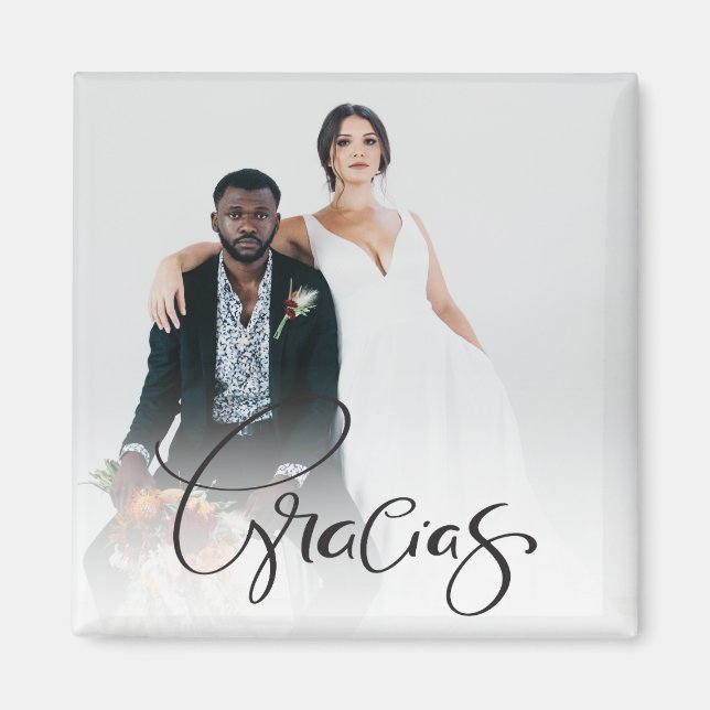 Imã Gracias Photo Obrigado Favor (Frente)