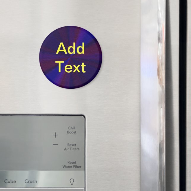 Imã Gradação circular - Azul a Roxo (In Situ (Fridge))