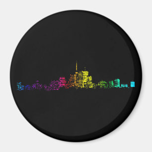 Imã Gradiente da linha do horizonte de Toronto