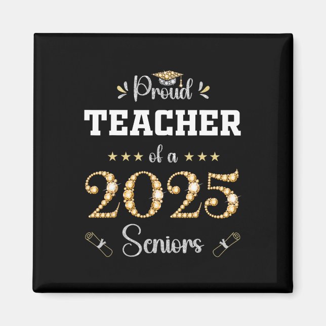 Imã Graduação 2025 Festa de Formando Familiar Orgulhos (Frente)