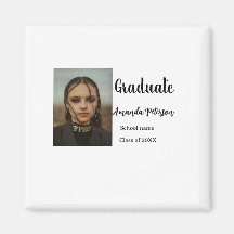 Graduação clássica adicione nome de foto classe an