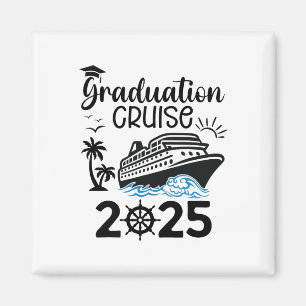 Imã Graduação Cruise 2025 Férias de Verão de Trip Mais