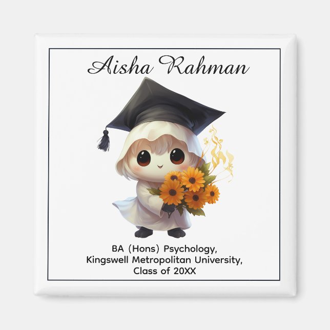 Imã 🎓Graduação da Chibi Blossom (Frente)