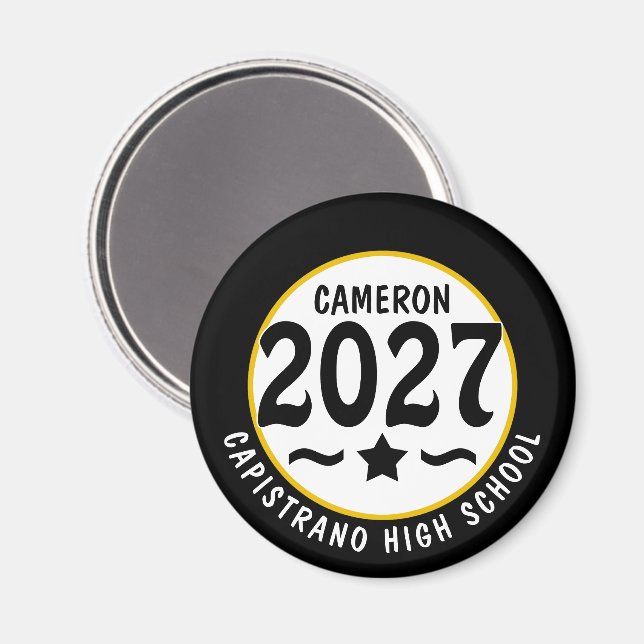 Imã Graduação da Turma Estelar de 2027 (Front/Back)
