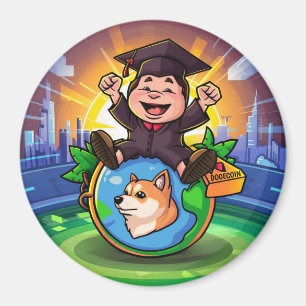 Imã Graduação de Dogecoina