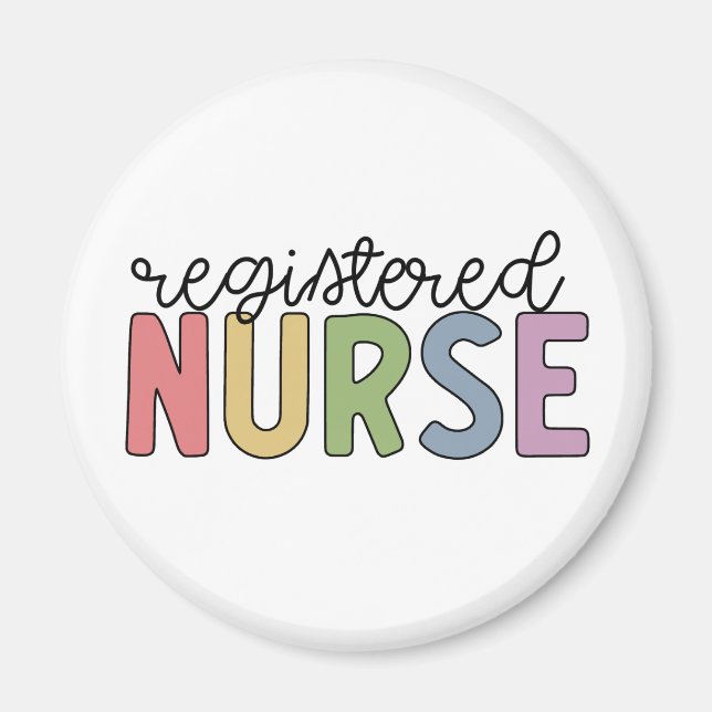 Imã Graduação de Enfermeiro RN Registrada (Frente)