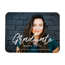 Ímã Graduação de Foto Moderna