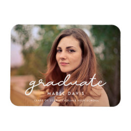 Ímã Graduação de Foto Simples